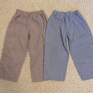 Vive La Fete 2T Gingham pull-on pants
